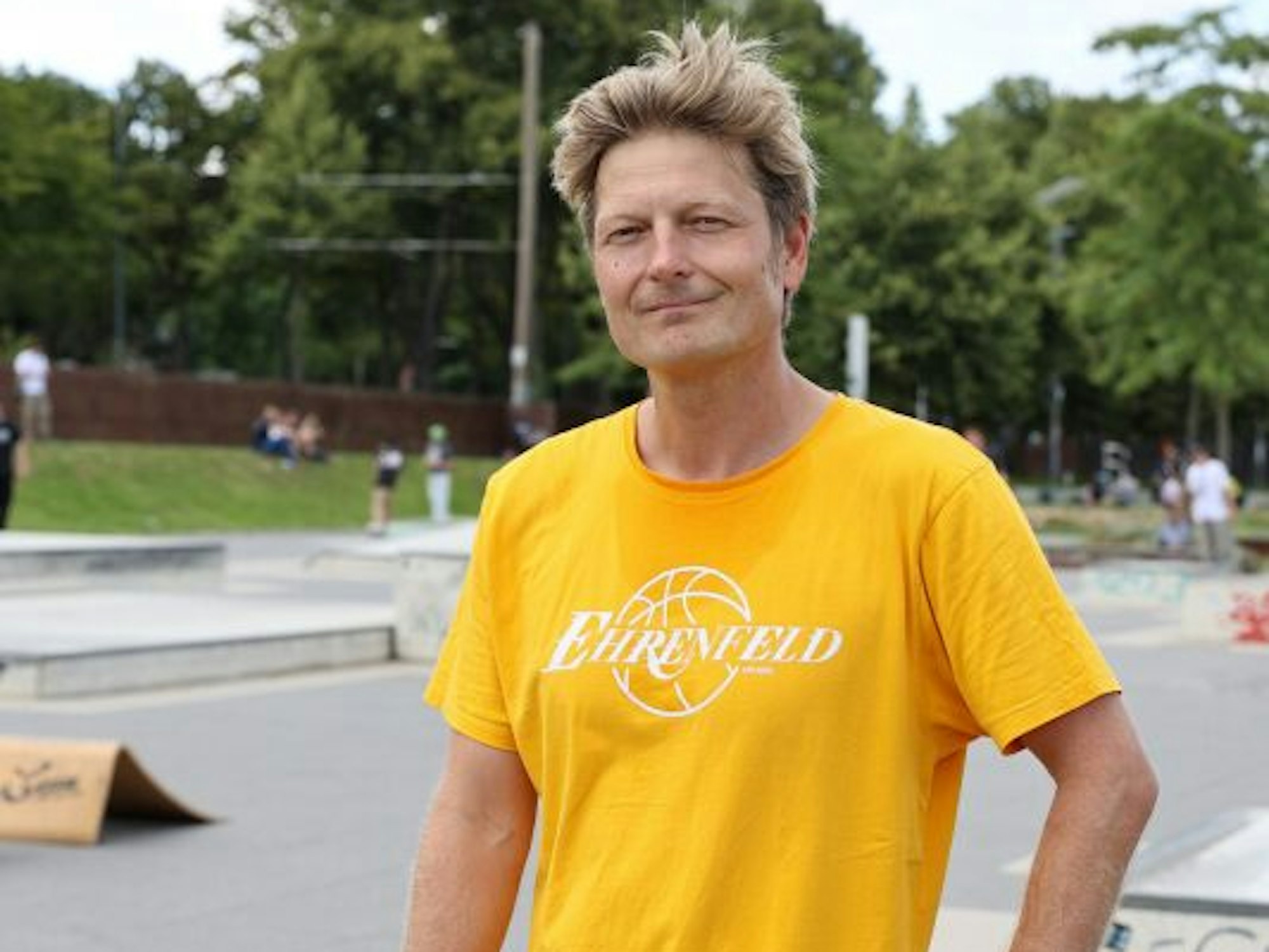Skateplaza-Mitbegründer Carsten Krieg