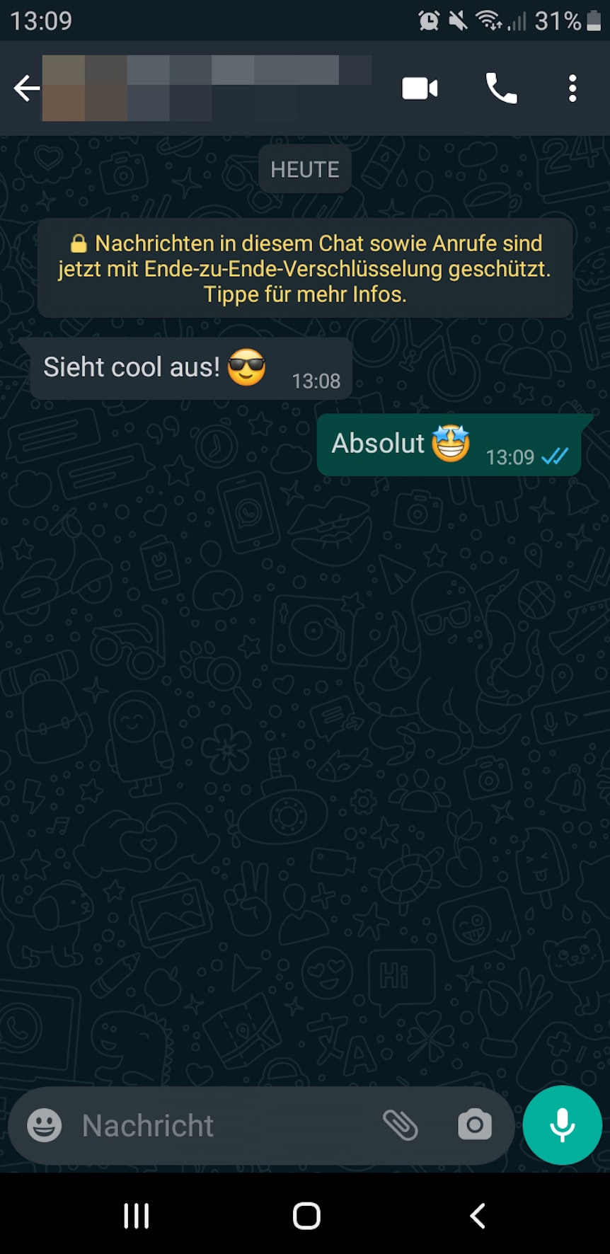 Screenshot_20200318 Whatsapp Darkmode Chatverlauf bearbeitet