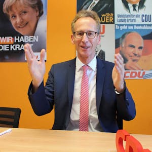 In der CDU-Kreisgeschäftsstelle sprach Detlef Seif über die Politik vor Ort.