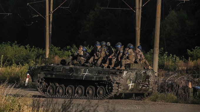 Ukrainischer Panzer 100922