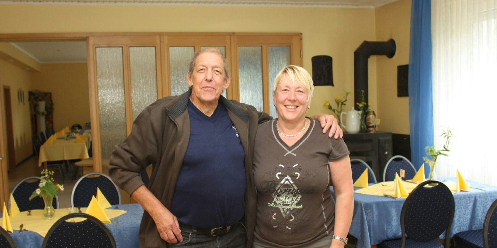 Seit 27 Jahren betreiben Helene und Herbert Kronenberg ihre Gaststätte im kleinen Mechernicher Ortsteil Vollem.