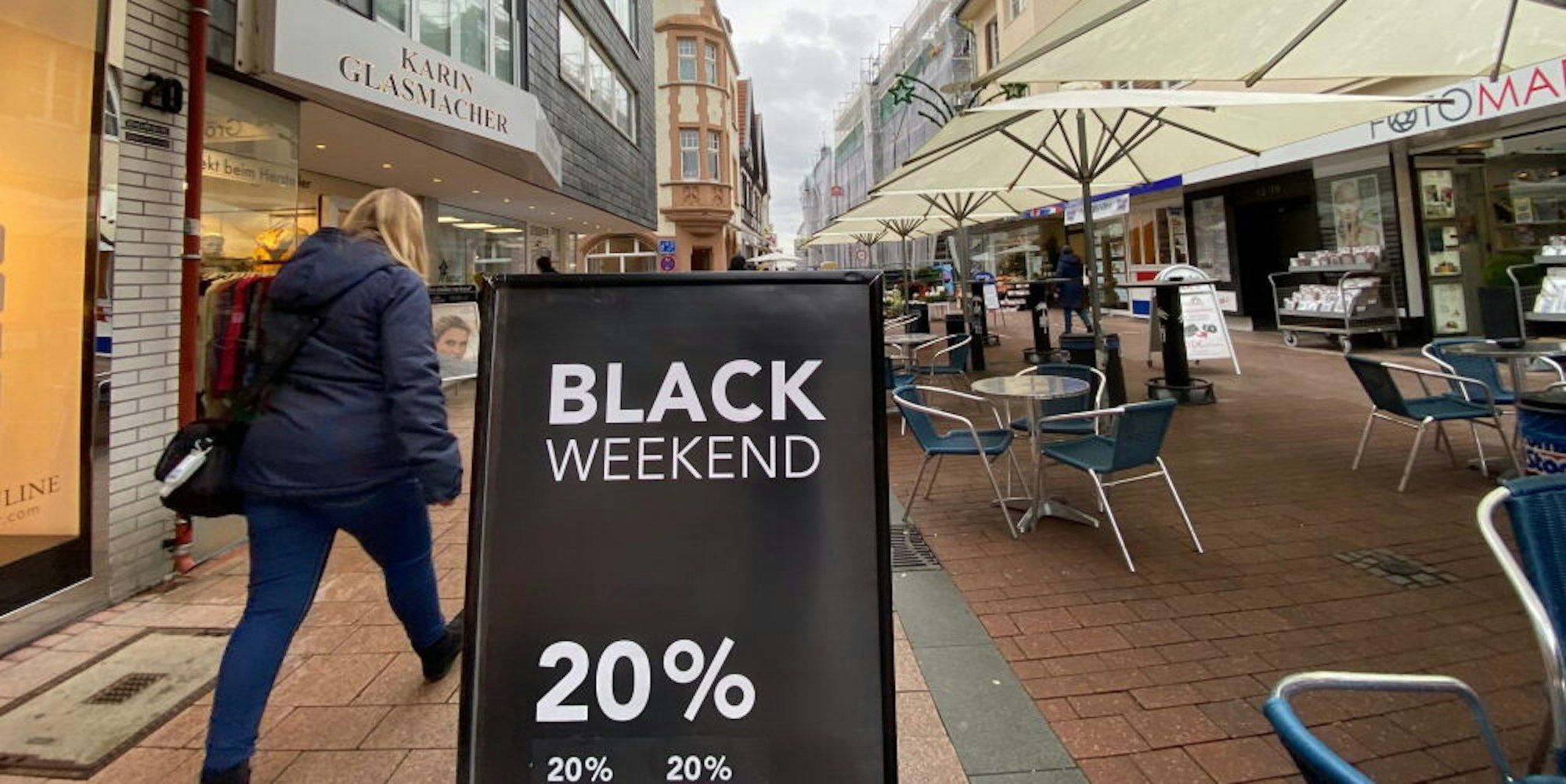 Black Friday in Brühl.