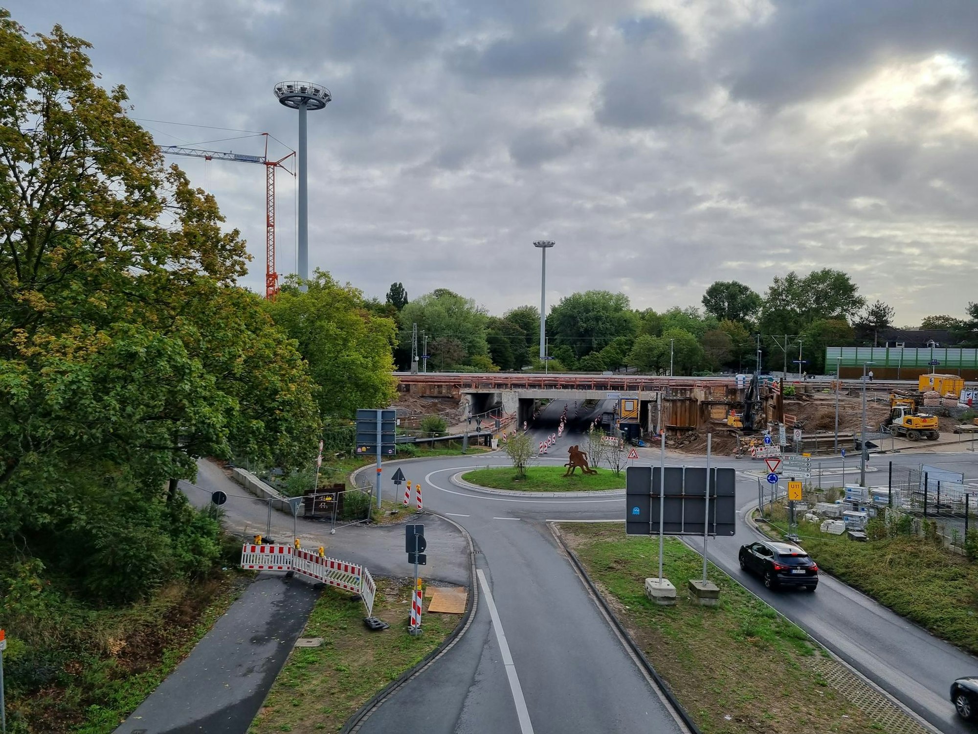 Umleitung Leverkusen Mitte Rathenaustraße (3)
