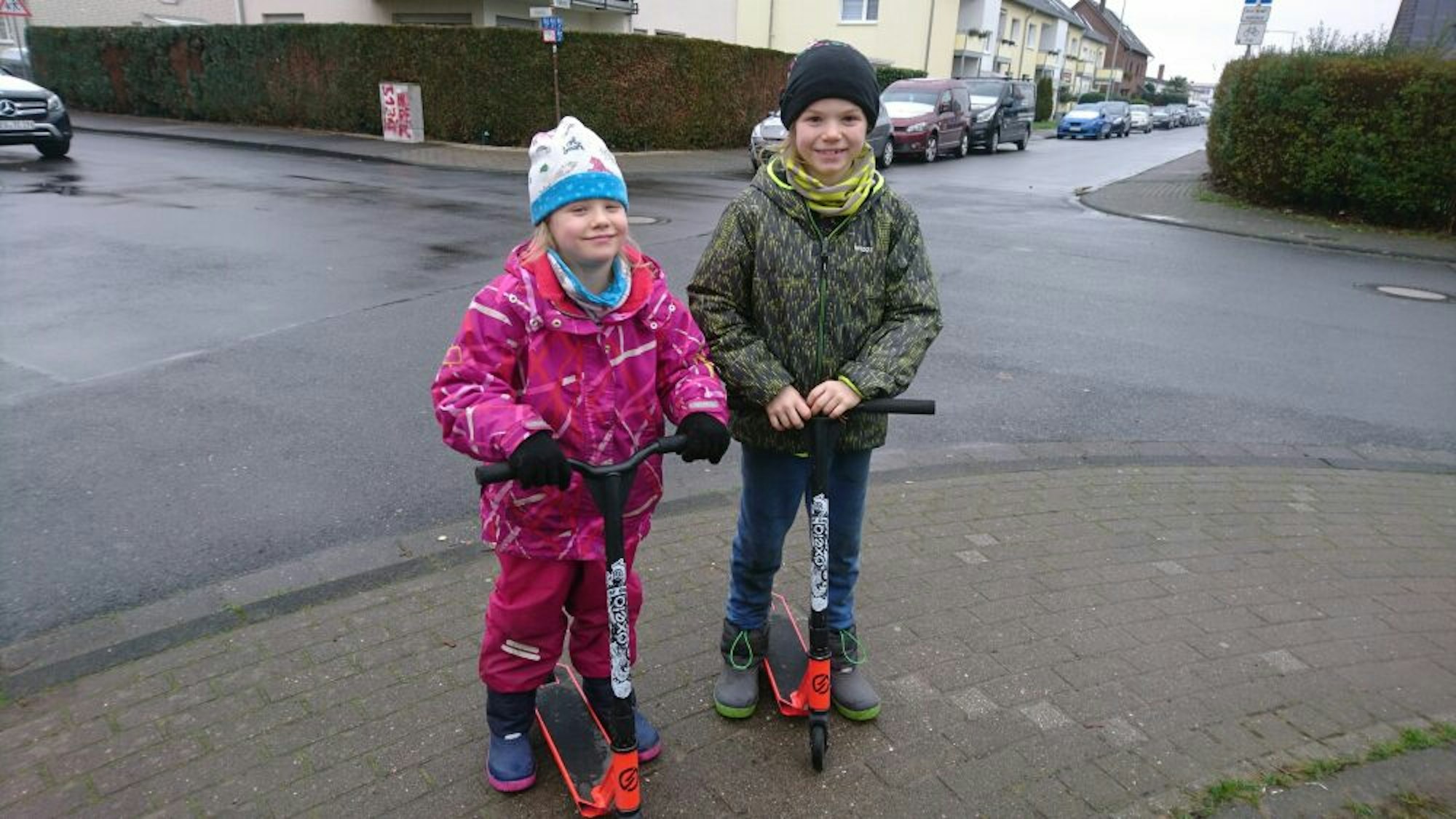 Laura und Simon von der Grundschule Hitdorf haben im Rahmen der Klimachallenge ebenfalls fleißig mitgemacht.
