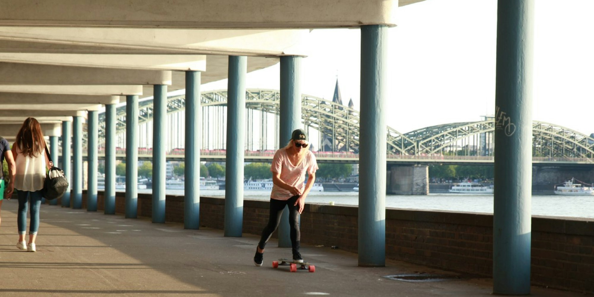 Longboard fahren in Köln: Anne Eaton gibt Tipps.