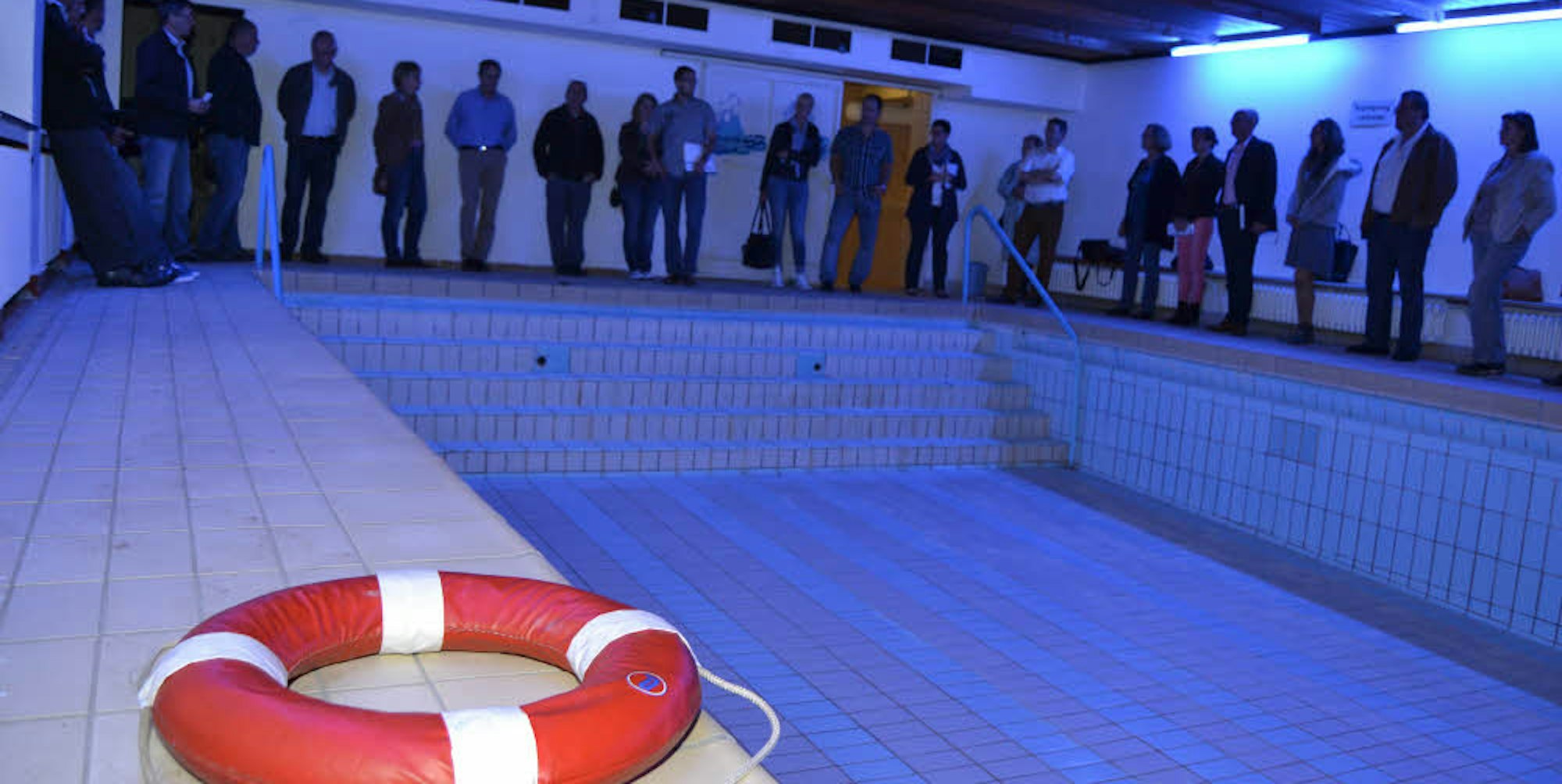 2014 wurden bereits Pläne für einen Jugendtreff im Lehrschwimmbecken geschmiedet.