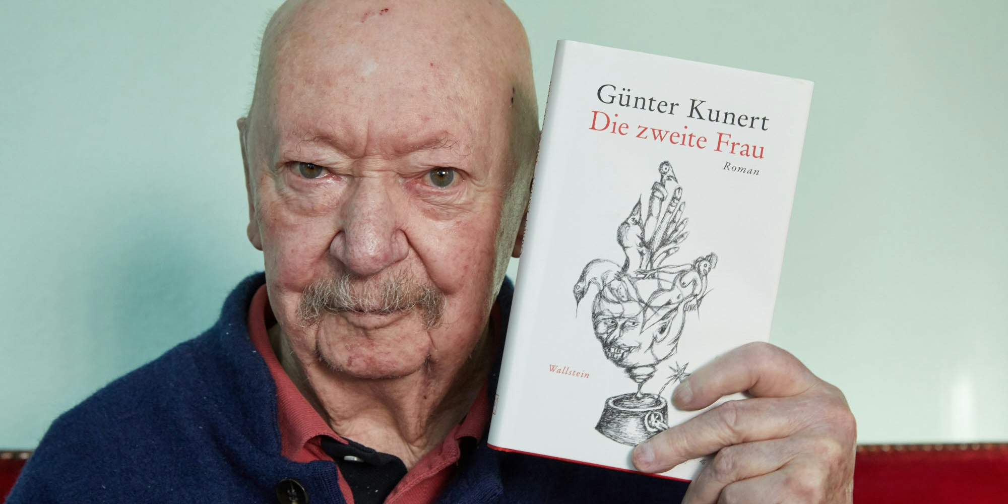 Günter Kunert mit seinem neuen Roman „Die zweite Frau“