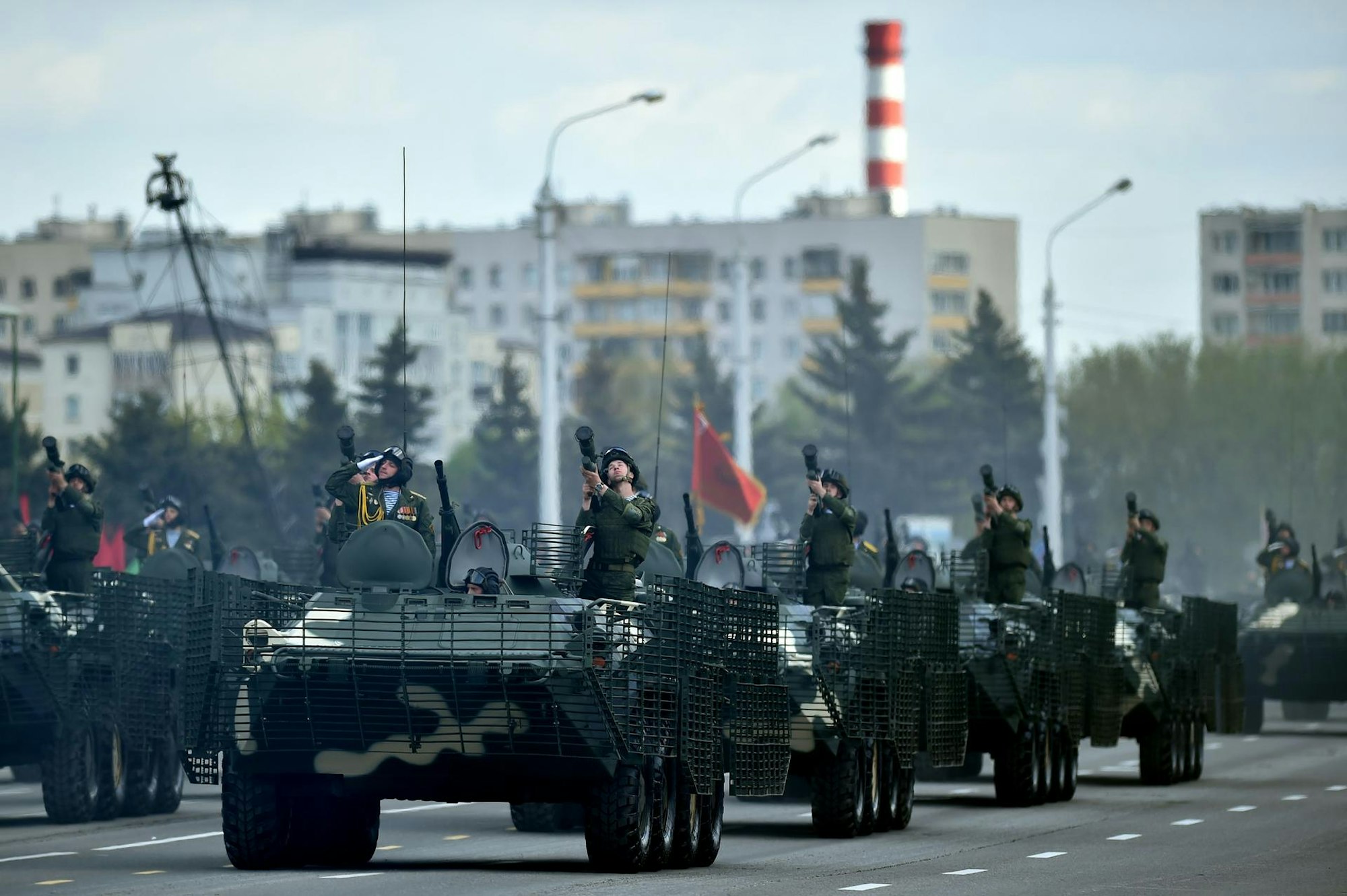 Weißrussland-Parade-Panzer