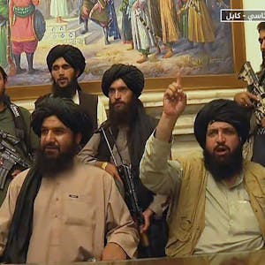 Taliban-Anführer in Kabul