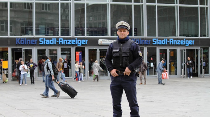 Nick Hein hat den Dienst als Bundespolizist am Hauptbahnhof 2014 quittiert.