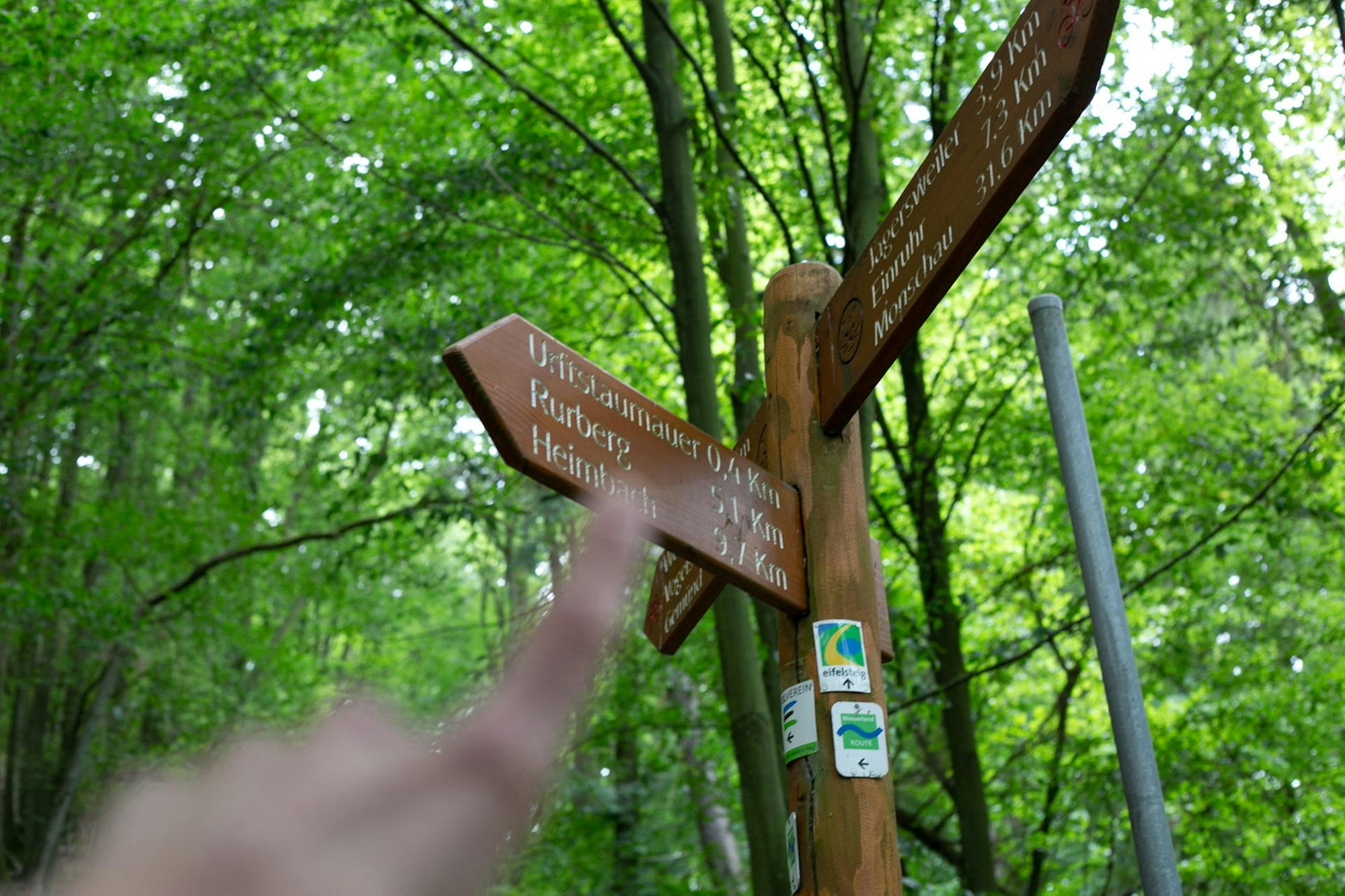 Schilder Wildnis-Trail