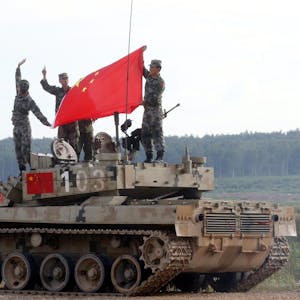 China Militär DPA 170822