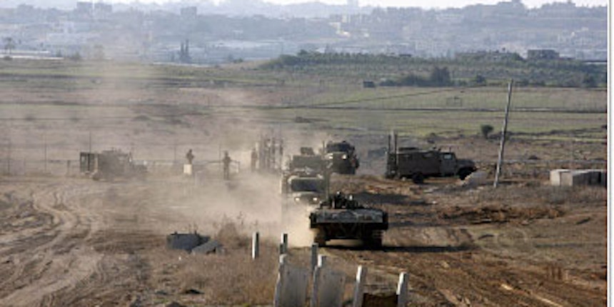 Israelische Panzer verlassen den Gaza-Streifen