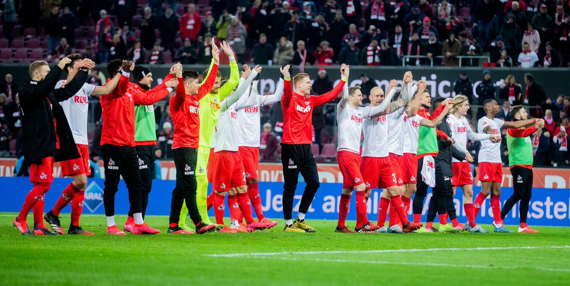 Jubel 1. FC Köln gegen SChalke