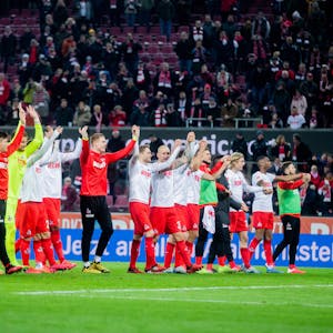 Jubel 1. FC Köln gegen SChalke