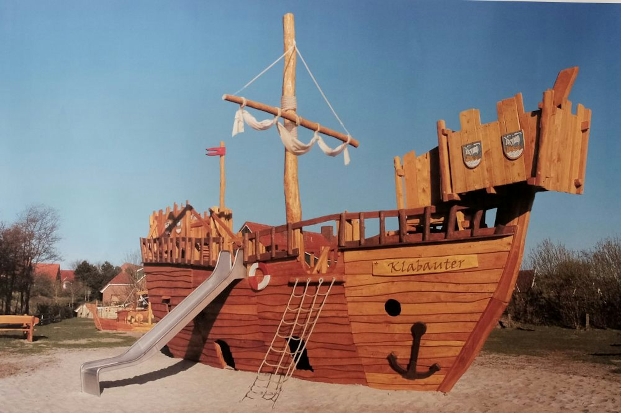 Das geplante Piratenschiff im neuen Kids-Wohnheim in Köln-Brück.