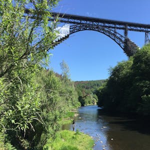 sommerserie wupper Bild 2 - Müngstener Brücke
