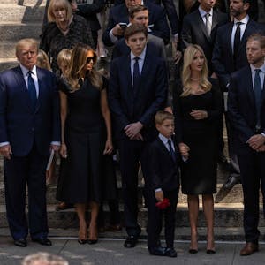 Ivana Trump Beerdigung AFP 010822