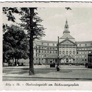 Köln früher heute Köln Oberlandesgericht