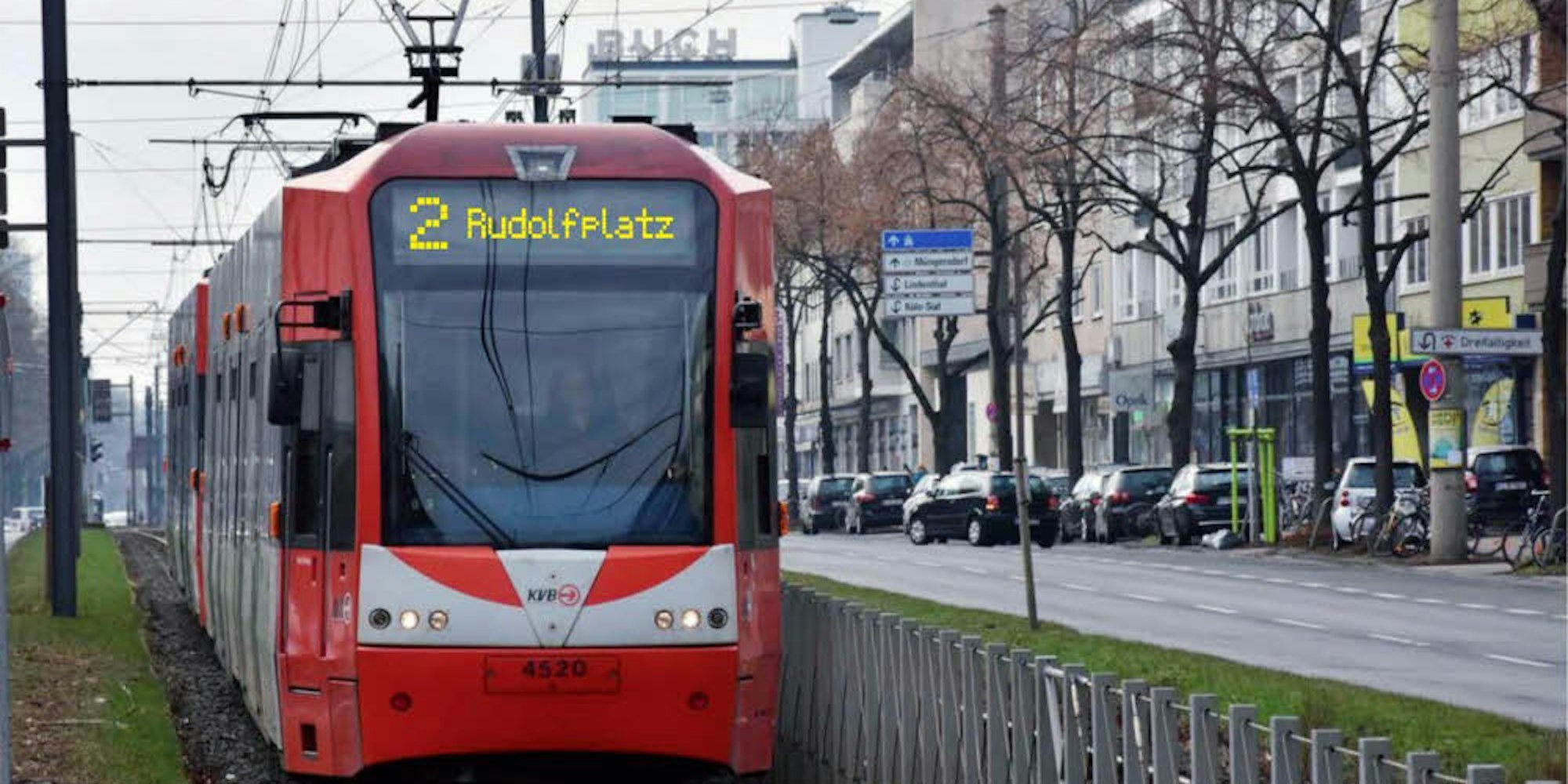 Die FDP schlägt die Einrichtung einer neuen Stadtbahn-Linie 2 zwischen Weiden-West und Rudolfplatz vor.