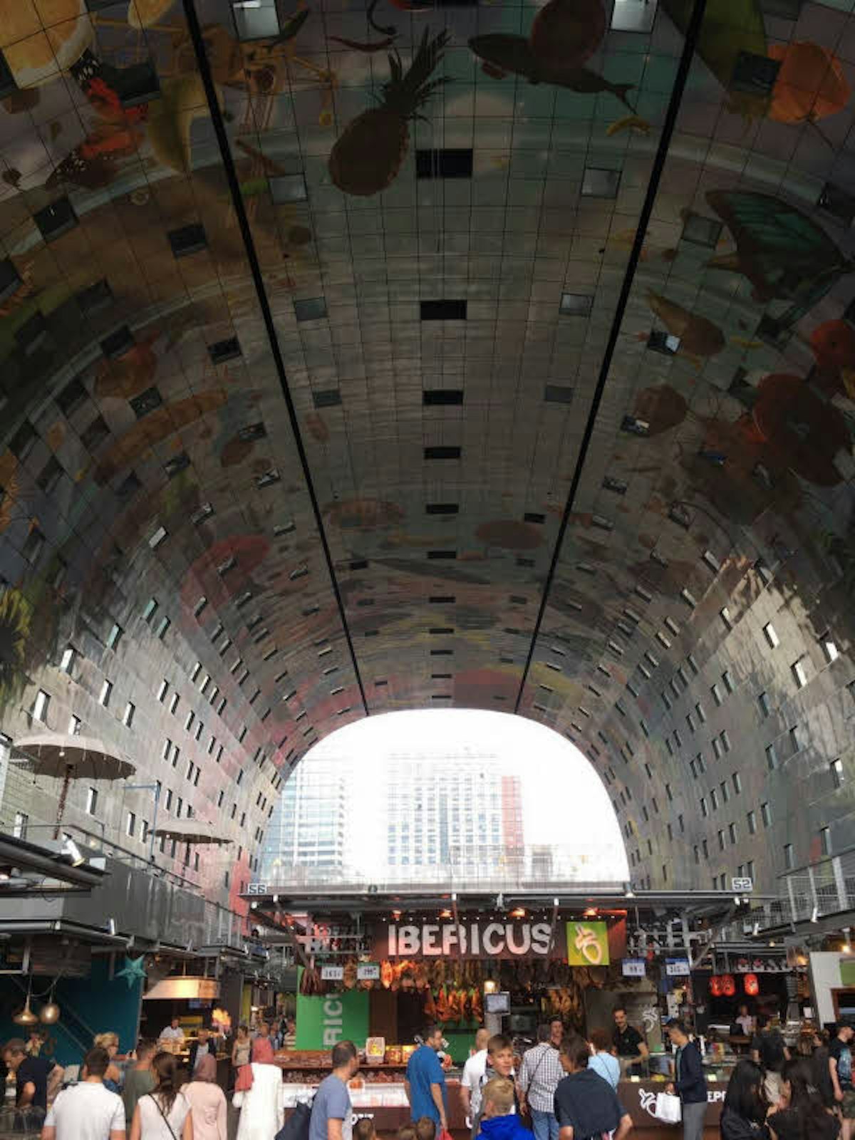 Die neue Markthalle in Rotterdam