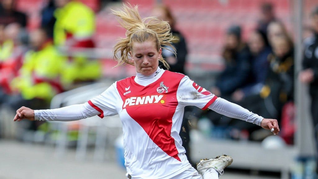 Rachel Rinast ist mit Köln in die 1. Bundesliga aufgestiegen.