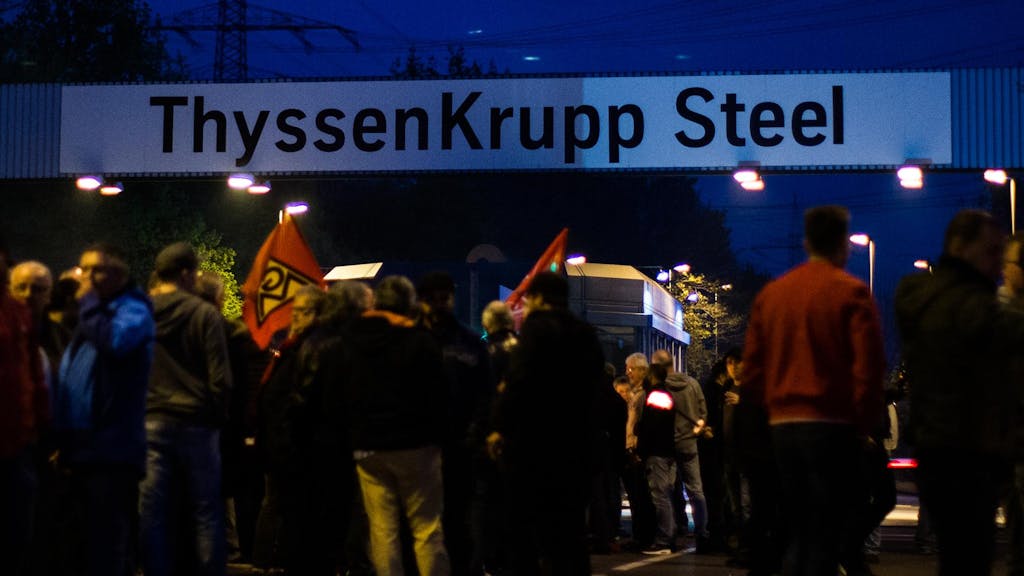 THyssenkrupp_Duisburg_Mitarbeiter_Protest