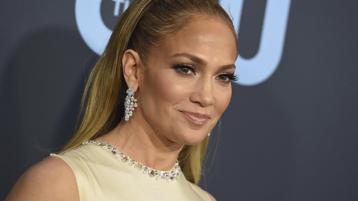 Die Sängerin und Schauspielerin Jennifer Lopez bei der Verleihung der „Critics’ Choice Movie Awards“ im Januar 2020.