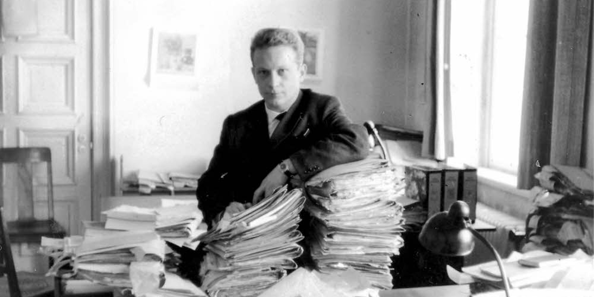 Joachim Kügler als Gerichtsassesor in den 50er Jahren