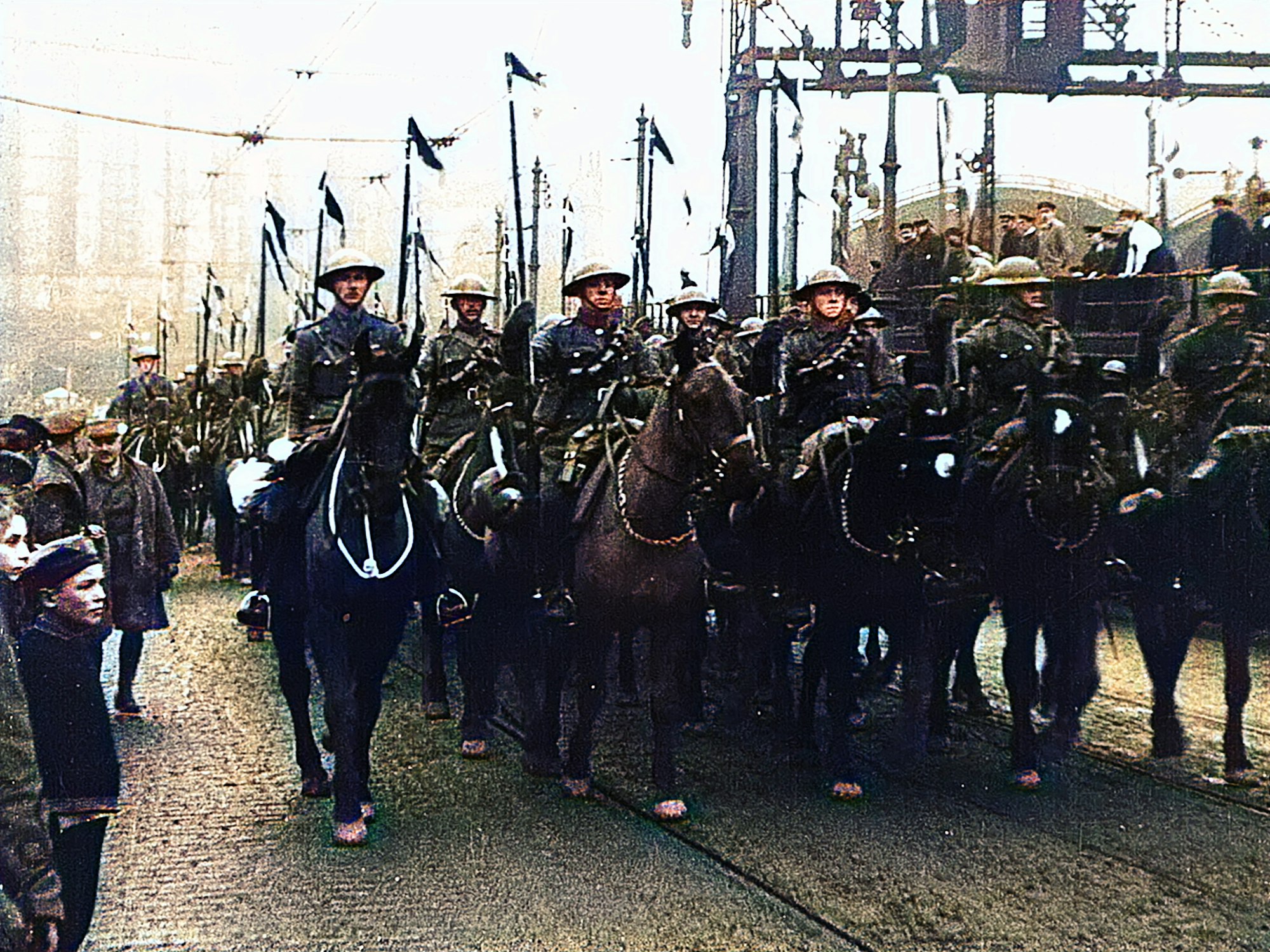 Einmarsch Briten 1918 RGB