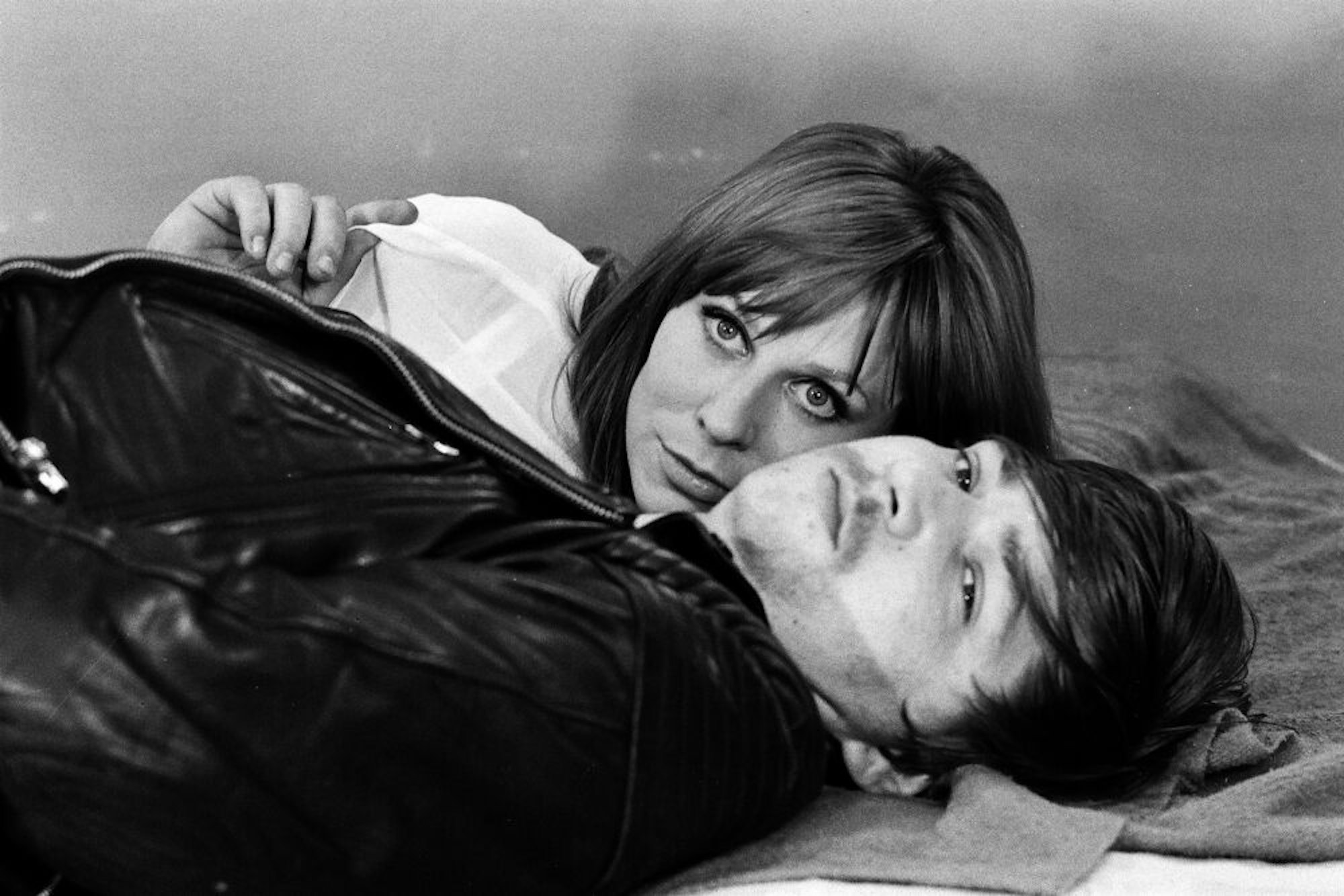 Margarethe von Trotta 1970 mit Rainer Werner Fassbinder in „Baal“