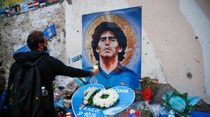 Maradona Gemälde