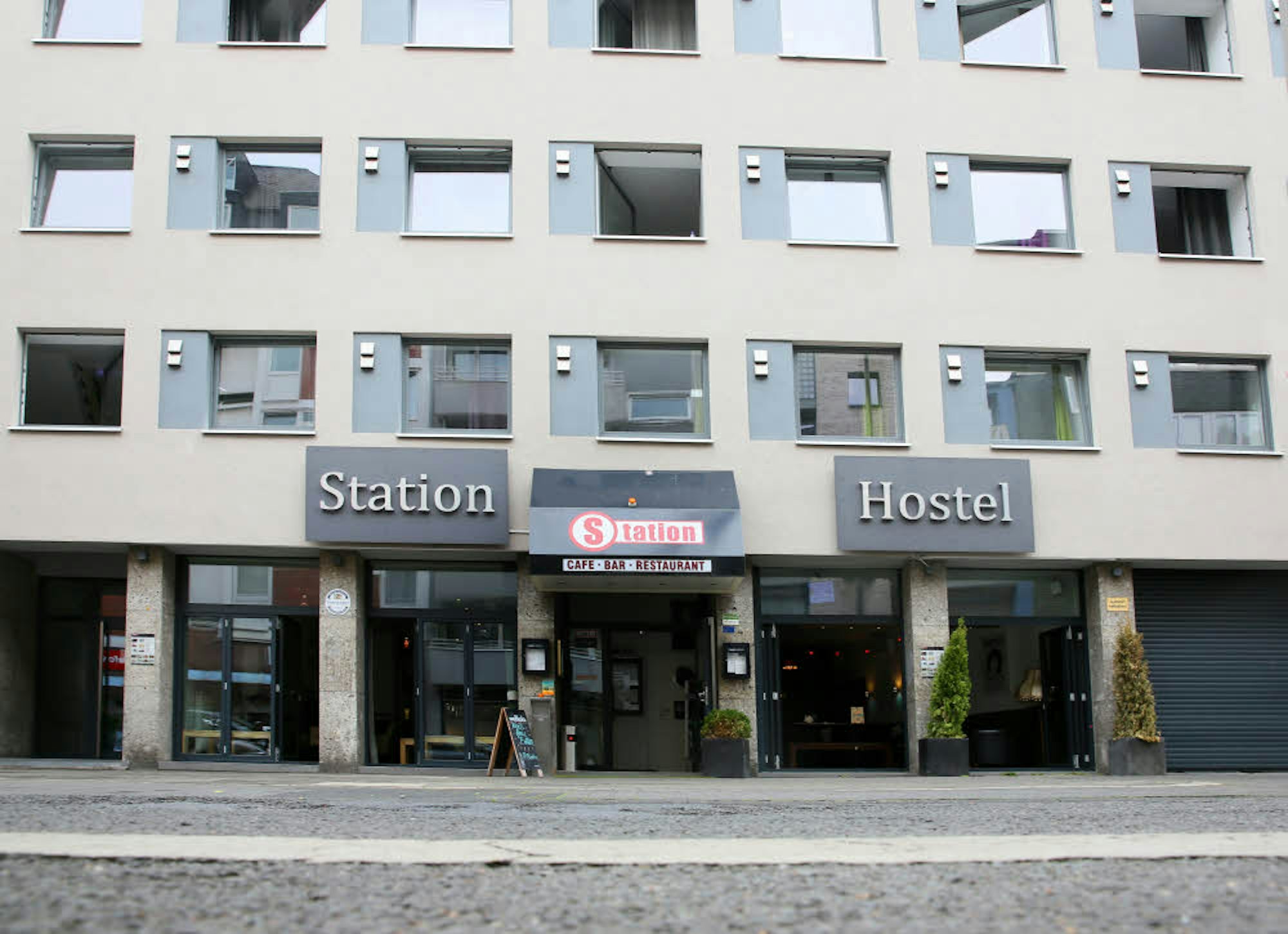 Das Station Hostel an der Marzellenstraße
