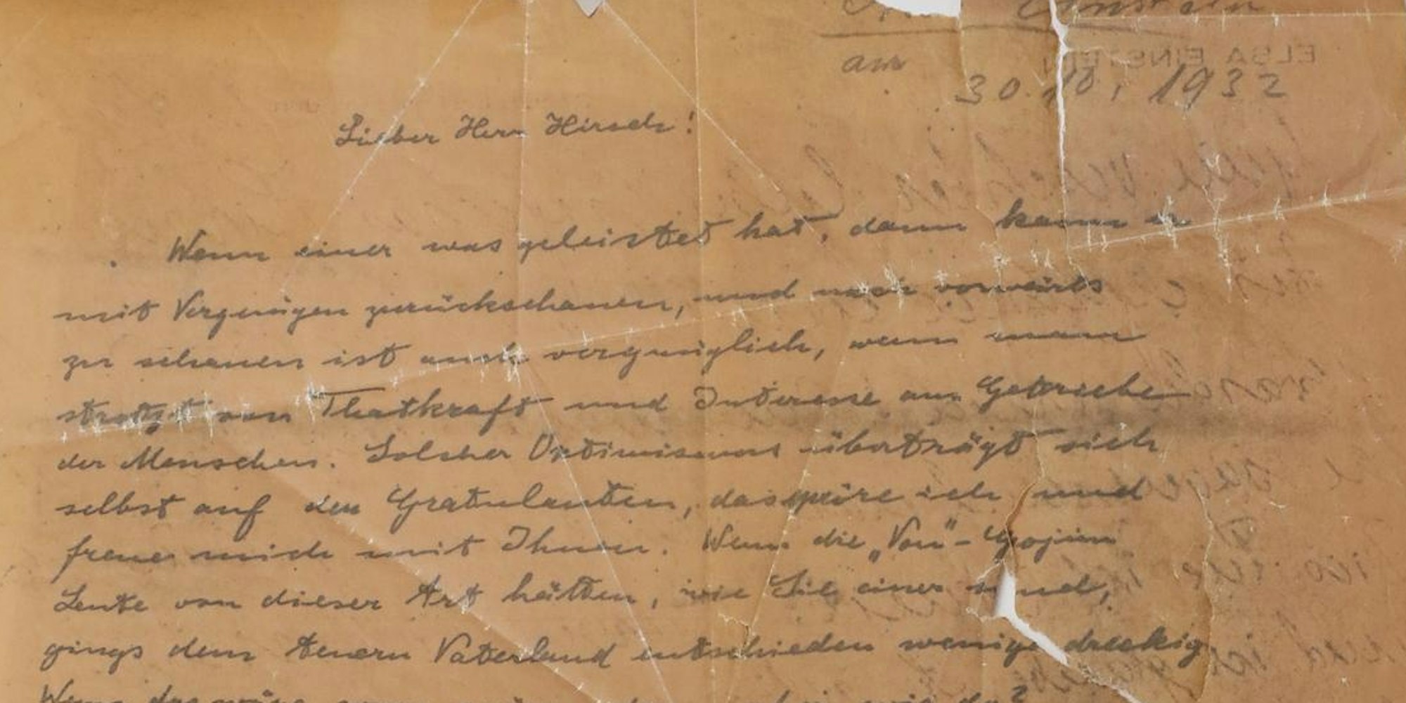 Einstein-Brief München