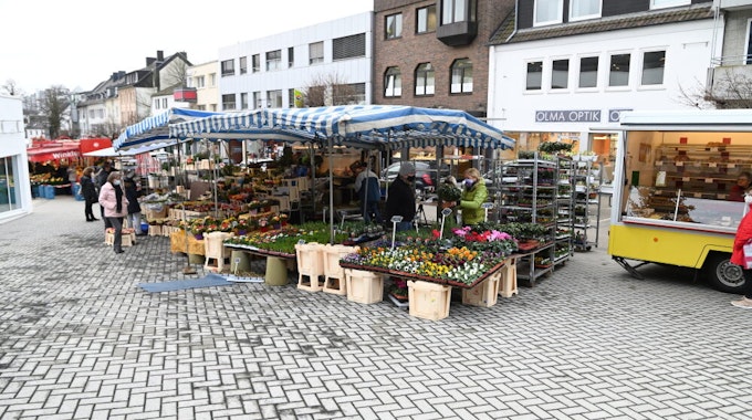 Der schiefe Wochenmarkt von Bensberg machte im Frühjahr deutschlandweit Schlagzeilen.