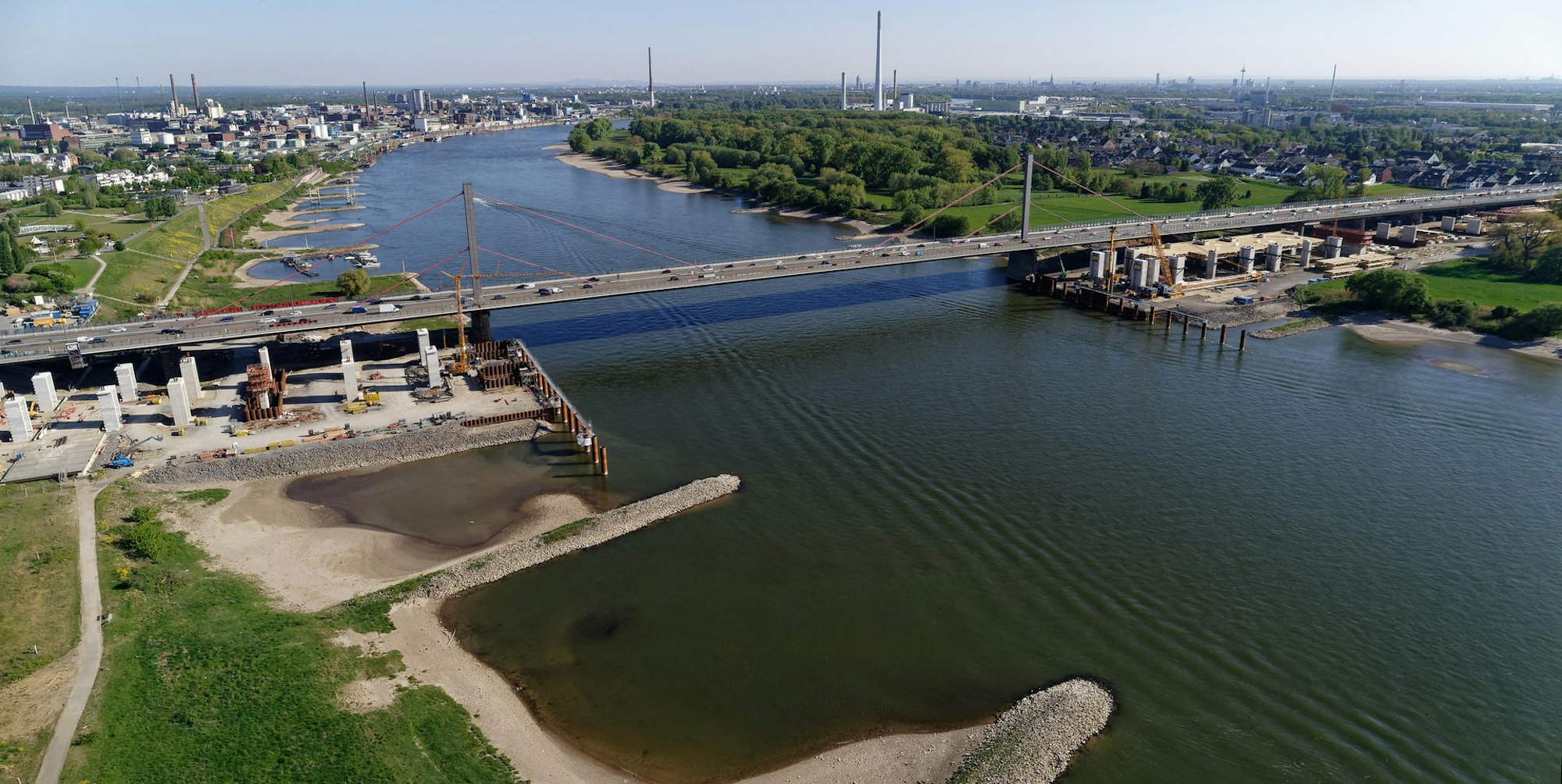 Leverkusener Brücke erlebt neuen Baustopp