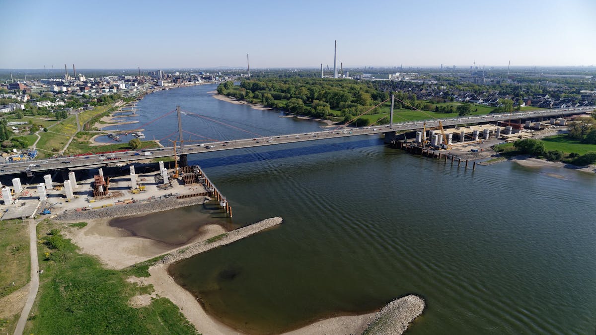Leverkusener Brücke erlebt neuen Baustopp