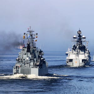 Russische Kriegsschiffe Symbol