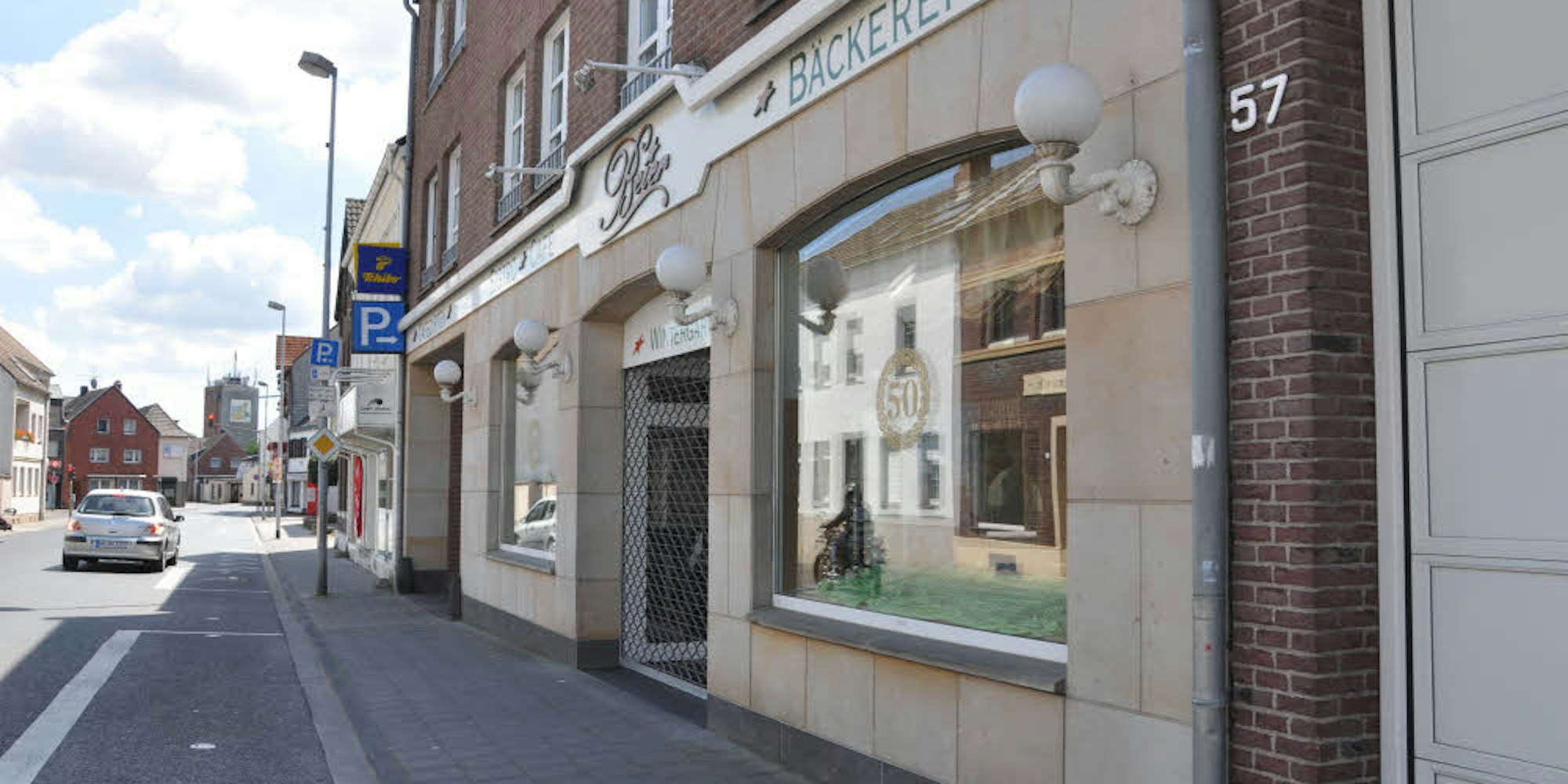 Bäckerei und Café Beier an der Gladbacher Straße sind seit Wochenbeginn geschlossen.