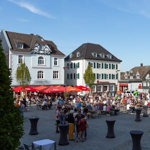 Der neue Marktplatz in Wipperfürth.