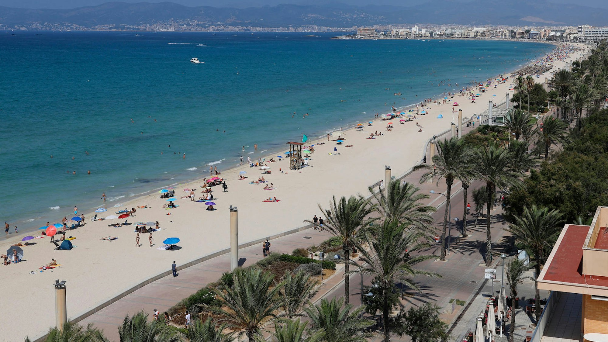 Balearen: Strand auf der beliebten Balearen-Insel Mallorca.