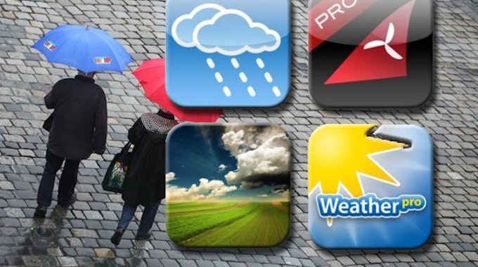Regen oder Sonne? Besonders in einem wechselhaften Sommer macht sich eine gute Wetter-App bezahlt.