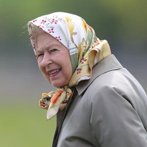 Queen Elizabeth II. geht spazieren. (Archivfoto)