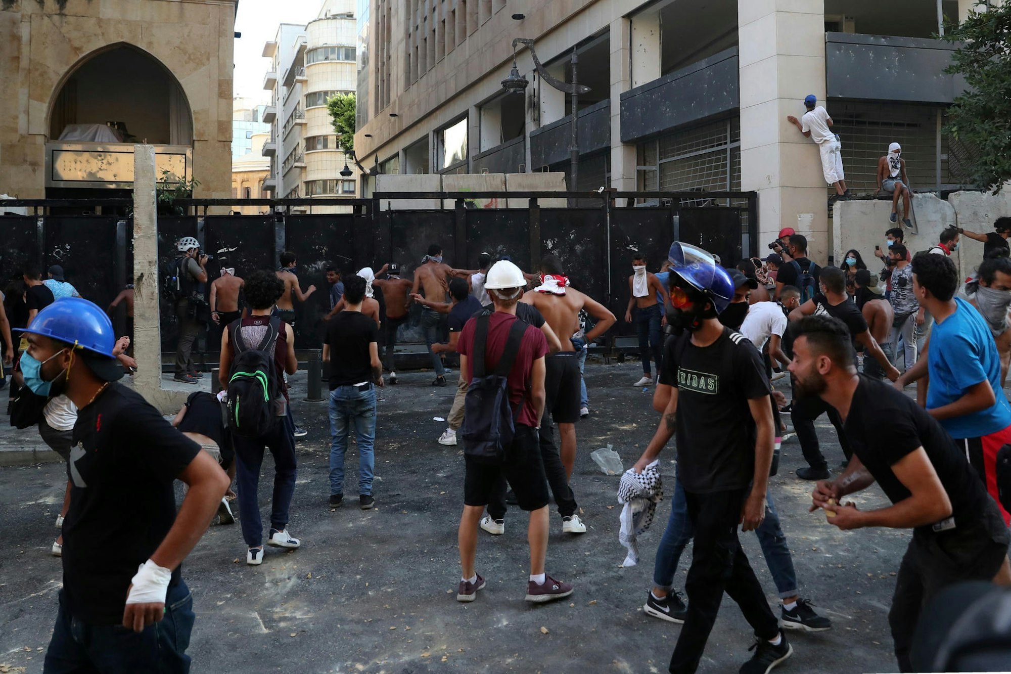 Proteste im Libanon 100820