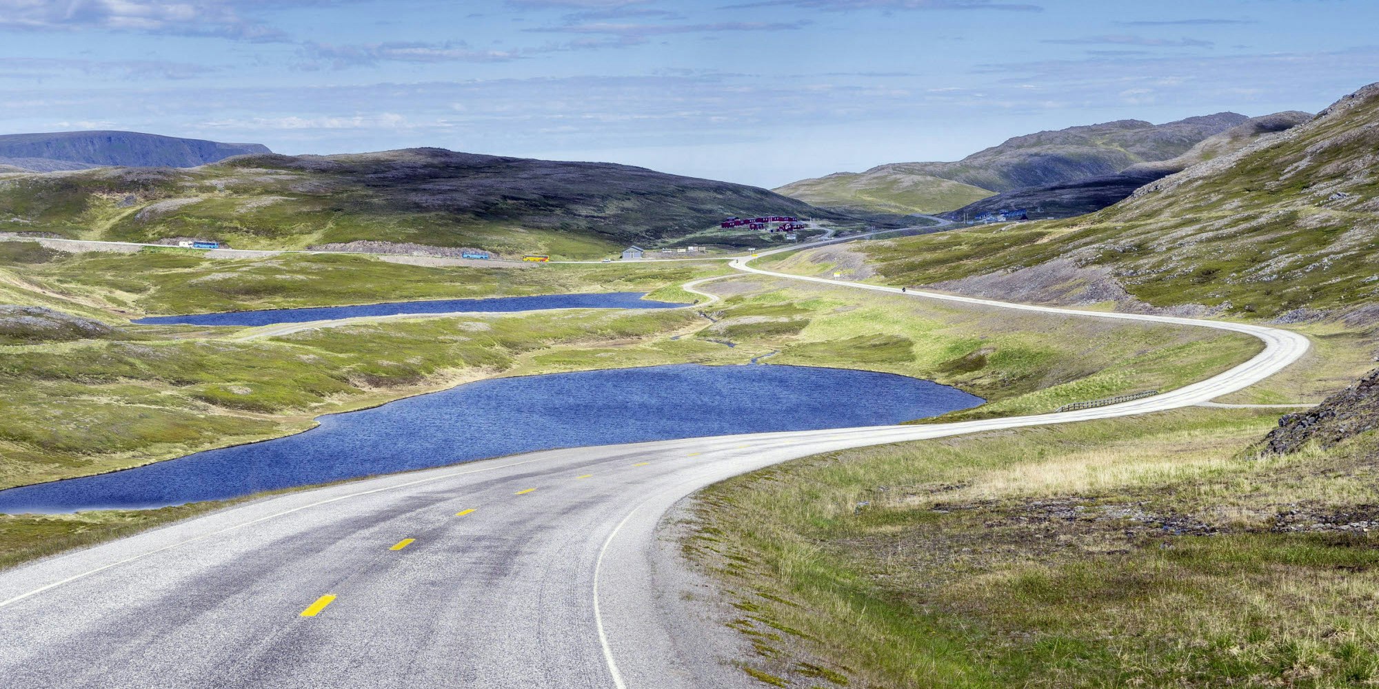 Hoch im Norden: Die Europastraße E69 in Norwegen