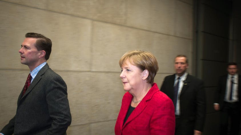 Seibert und Merkel