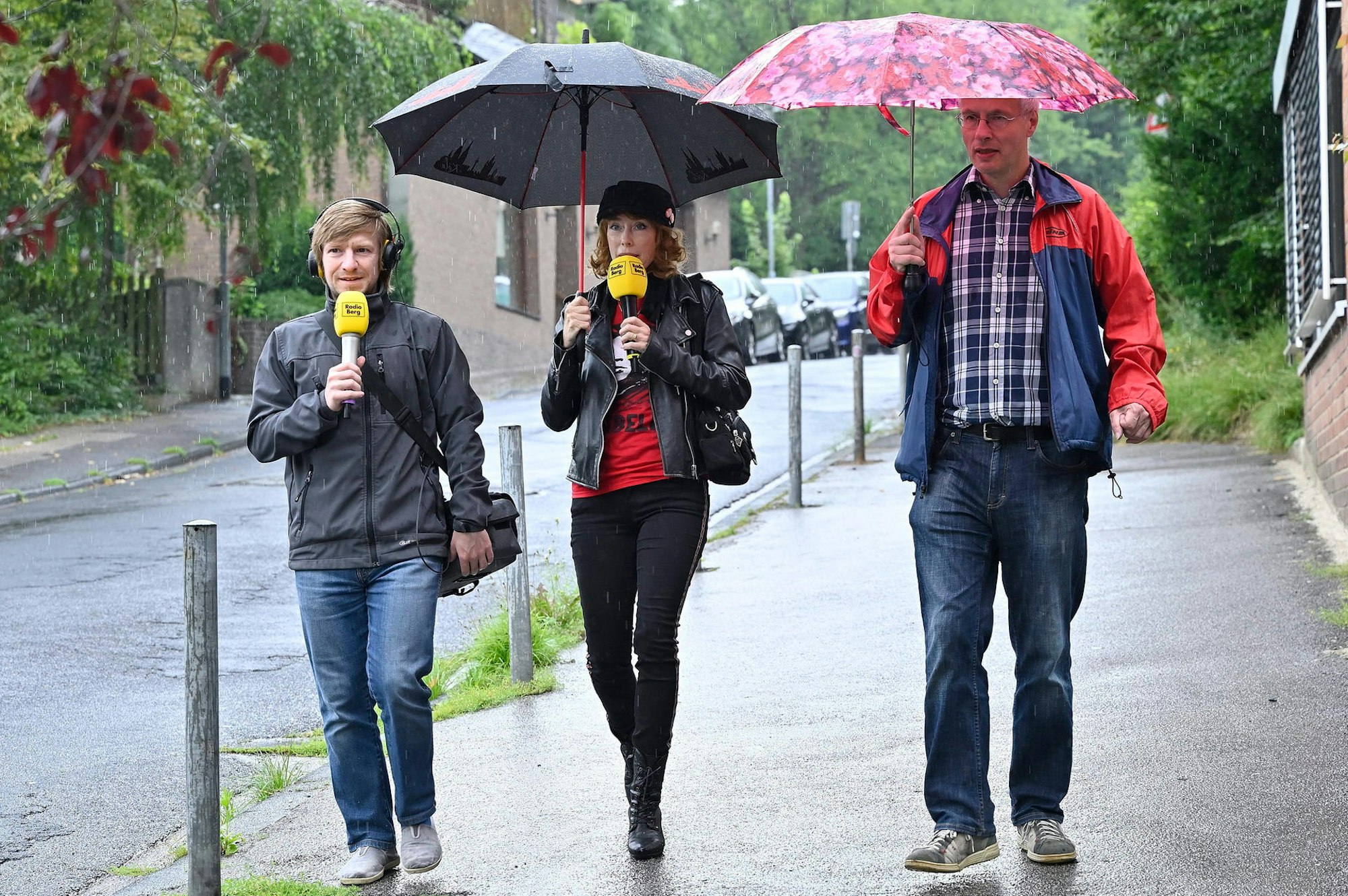 Einen Regentag erwischte Isabelle Casel für ihren 1000-Schritte-Rundgang durch die Gladbacher Stadtmitte.