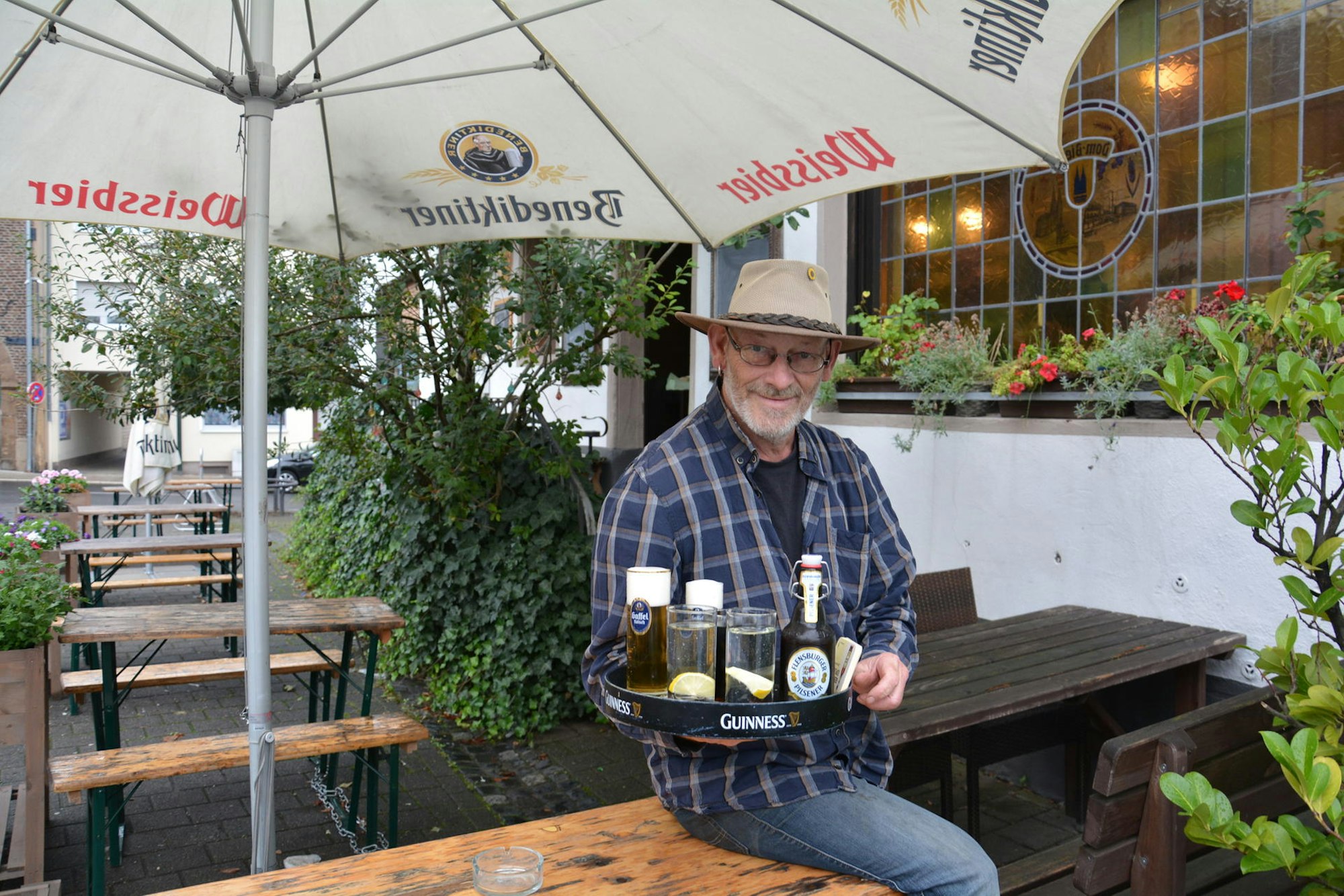 Udo Tronke musste seine Plätze im Restaurant „Lohmeyer“ in Kerpen um mehr als die Hälfte reduzieren.