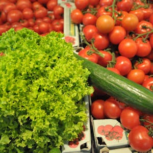 Salat hat weniger gesunde Inhaltsstoffe als etwa Tomaten.