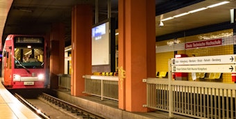 U-Bahn-Tunnel Symbol